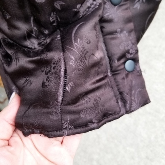 Vintage Dana Buchman faux fur drawstring S..M..L - Picture 3 of 9